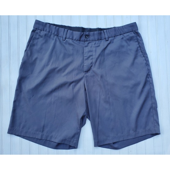 Nike Other - Nike Golf Dri-FIT‎ Shorts Mens 40 Dark Gray Flat Front Performance Athletic